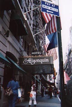 Algonquin entrance